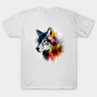 Artistic wolf T-Shirt